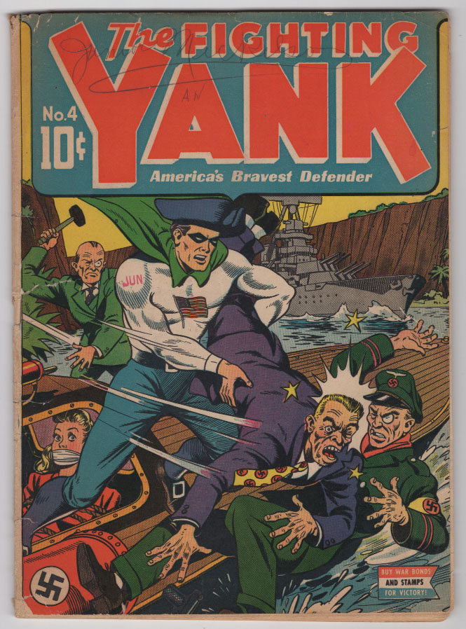Fighting Yank #4 G/VG Front Cover